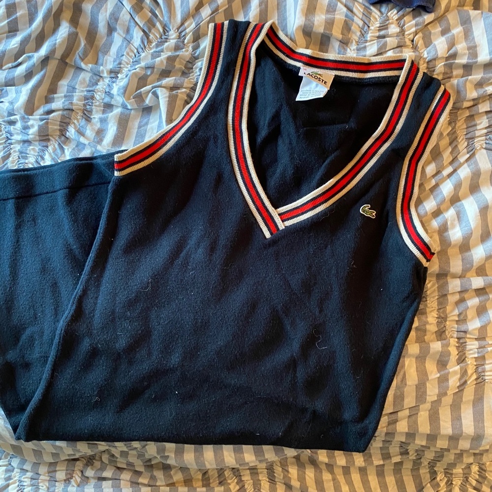 Lacoste sweater dress